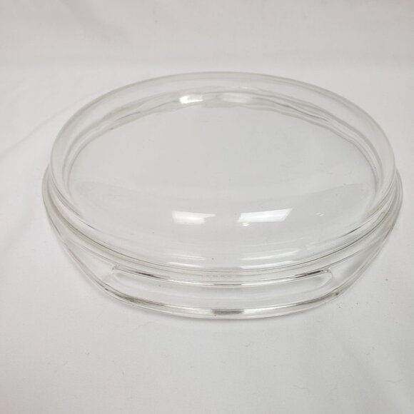 VINTAGE Pyrex 684C B-16 Clear Pie Plate Baking Dish Replacement Lid 8" X 1.25" - Picture 5 of 8